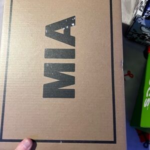 MIA Beige Shoe Box with Label